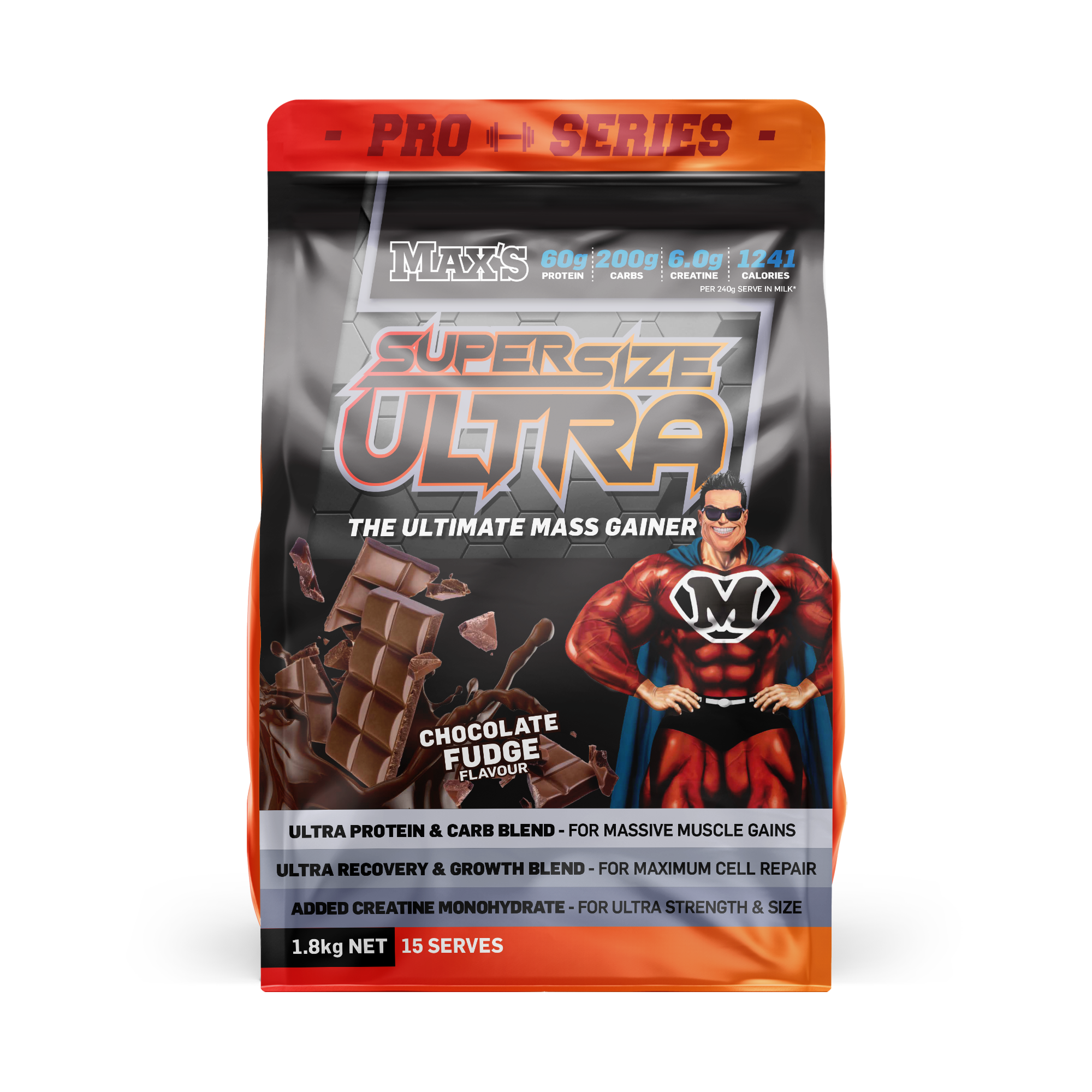 Max’s SuperSize Ultra — Advanced Protein Formula